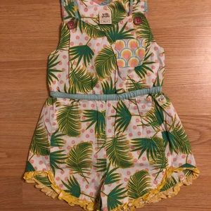 “Wildflower” romper size 4 EUC